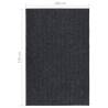 Dirt Trapper Carpet Runner 100x150 cm Anthracite - Hipomarket