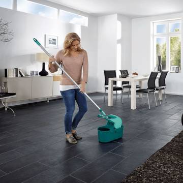 Leifheit Floor Mop Set Profi Compact Green 55092 - Easy Cleaning