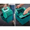 Leifheit Floor Mop Set Profi Compact Green 55092 - Easy Cleaning