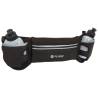 Pure2Improve Running Belt with 2 Bottles | Black & Grey