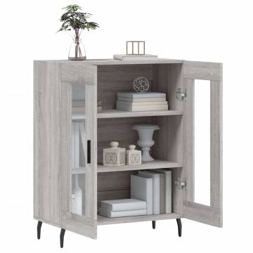 Elegant Grey Sonoma Sideboard – Modern Design & Ample Storage