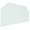 Fireplace Glass Plate Hexagon 120x60 cm - Premium Protection