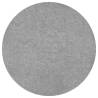 Grey Round Artificial Grass with Studs - 130 cm | HipoMarket