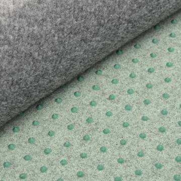 Grey Round Artificial Grass with Studs - 130 cm | HipoMarket