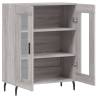 Elegant Grey Sonoma Sideboard – Modern Design & Ample Storage