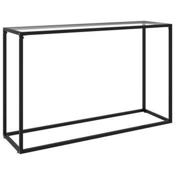 Console Table Transparent 120x35 | Modern Glass Design