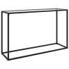 Console Table Transparent 120x35x75 cm Tempered Glass Colour transparent Size 120 x 35 x 75 cm Quantity in Package 1 Model without feet 