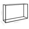 Console Table Transparent 120x35 | Modern Glass Design