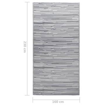 Trendy Outdoor Carpet Grey 160x230 cm | Hipomarket