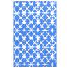 Outdoor Carpet Blue & White 160x230 cm - Stylish Patio Decor