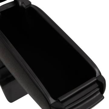 Car Armrest Black - Adjustable ABS Storage Solution | HipoMarket