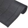 Elegant 6 Black Bamboo Placemats - 30 x 45 cm | HiPo Market