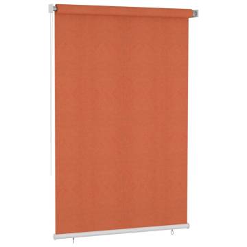 Outdoor Roller Blind 160x230 cm in Orange - Privacy & Style