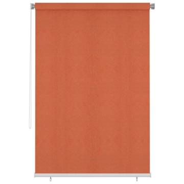 Outdoor Roller Blind 160x230 cm in Orange - Privacy & Style