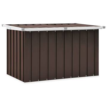 Garden Storage Box Brown 109x67x65 cm - Stylish & Durable