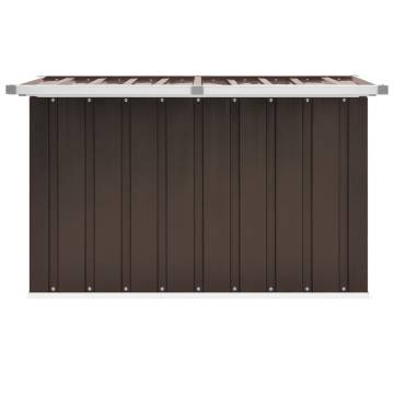 Garden Storage Box Brown 109x67x65 cm - Stylish & Durable