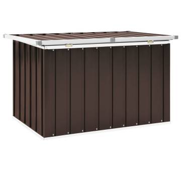 Garden Storage Box Brown 109x67x65 cm - Stylish & Durable