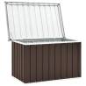 Garden Storage Box Brown 109x67x65 cm - Stylish & Durable