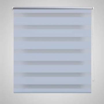 Zebra Blind 140 x 175 cm White - Elegant & Modern Design