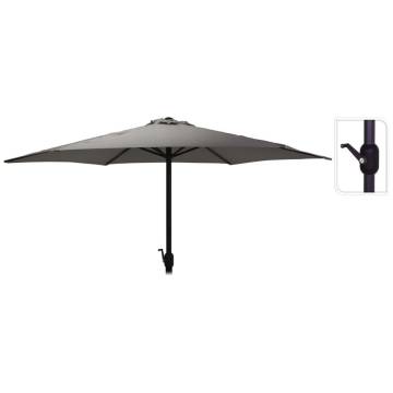 ProGarden Parasol Monica 270 cm - Dark Grey Outdoor Umbrella