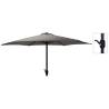 ProGarden Parasol Monica 270 cm Dark Grey Colour dark grey Quantity in Package 1 