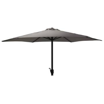 ProGarden Parasol Monica 270 cm - Dark Grey Outdoor Umbrella