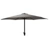 ProGarden Parasol Monica 270 cm - Dark Grey Outdoor Umbrella