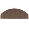 Stair Mats 10 pcs - Coffee Brown 65x24x4 cm | Hipomarket