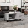 Coffee Table Grey Sonoma 90x50x40 cm Engineered Wood Colour grey sonoma Quantity in Package 1 