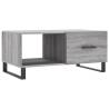 Elegant Grey Sonoma Coffee Table - 90x50x40 cm | Hipo Market