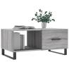 Elegant Grey Sonoma Coffee Table - 90x50x40 cm | Hipo Market