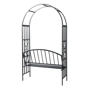 Garden Rose Arch with Bench - Stylish & Durable Design