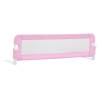 Toddler Safety Bed Rail Pink - 120x42 cm Polyester