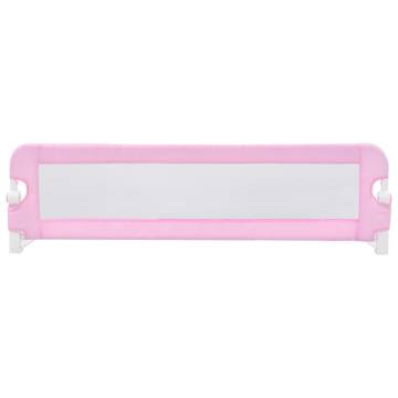 Toddler Safety Bed Rail Pink - 120x42 cm Polyester