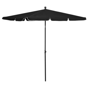 Garden Parasol with Pole 210x140 cm - Stylish & Durable Shade