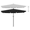 Garden Parasol with Pole 210x140 cm - Stylish & Durable Shade