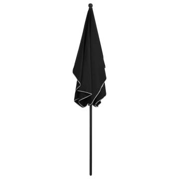 Garden Parasol with Pole 210x140 cm - Stylish & Durable Shade