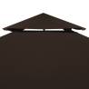 2-Tier Gazebo Top Cover 310 g/m² 4x3 m - Durable & Water-Resistant