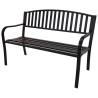 ProGarden Metal Garden Bench - Stylish Outdoor Seating