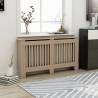 Radiator Cover 152x19x81.5 cm MDF Colour brown Size 152 x 19 x 81.5 cm Quantity in Package 1 