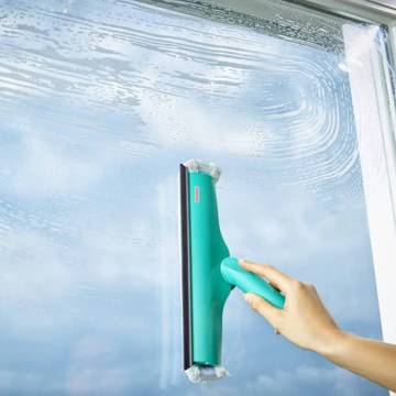 Leifheit 3-in-1 Window Wiper 28 cm | Streak-Free Cleaning