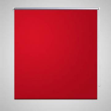 Roller Blind Blackout 120x230 cm Red | Hipomarket UK