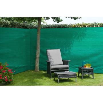 Nature Garden Sight Break Fencing PE 1.5x10m - Green Privacy Screen