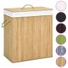 Bamboo Laundry Basket 100L - Stylish & Functional Storage