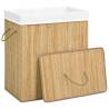 Bamboo Laundry Basket 100L - Stylish & Functional Storage