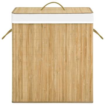 Bamboo Laundry Basket 100L - Stylish & Functional Storage