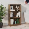 Book Cabinet Brown Oak 60x24x109 cm Engineered Wood Colour brown oak Size 60 x 24 x 109 cm Quantity in Package 1 