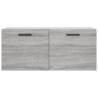 Grey Sonoma Wall Cabinet - 80x36.5x35 cm | HipoMarket