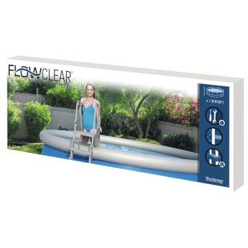 Bestway 4-Step Safety Pool Ladder - 132 cm | Hipomarket UK