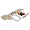 4 Player Wooden Croquet Set - Family Garden Fun